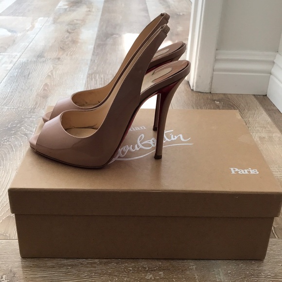 Christian Louboutin gamma talon 120 patent size 36 - Picture 2 of 6